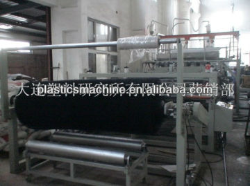 Plastic geomat machine