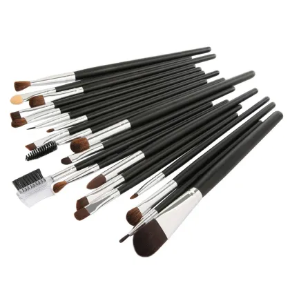20PCS Horse Hair Wooden Handle Makeup Brushes Sets