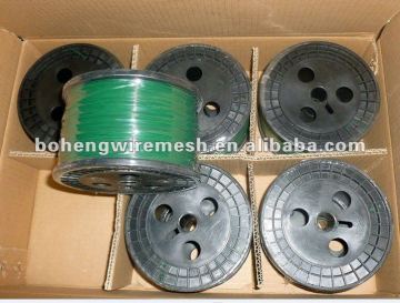 Green cut florist wire