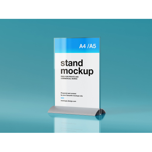 Customized acrylic sheet on wall