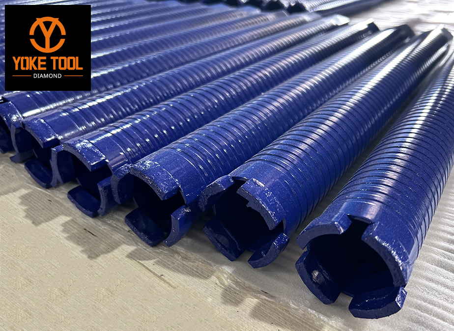 Profesional Crown Crown Diamond Core Drill Steel Reino UK Reino Unido