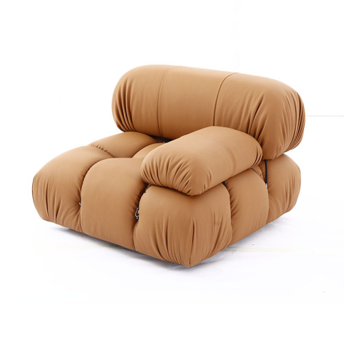 Modern Mario Bellini Leather Camaleonda Sofa