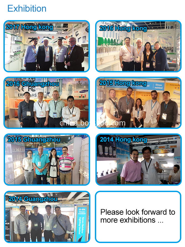 exhibition of LED G12 light