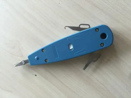 Putian Postevio Terminal Module Block KJ-245 Crimping Tool XQ401II Punch Down Tool