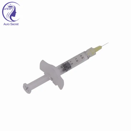 Injectable Hyaluronic Acid Skin Filler 2ml For Cheek