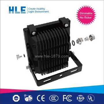 black shell led floodlight 150w