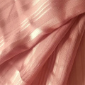 100% Polyester Crinkled Chiffon Shadow Stripe Fabric