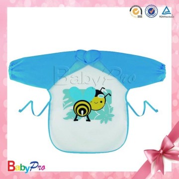 2016 China factory high quality 100% PEVA Baby Bibs overalls