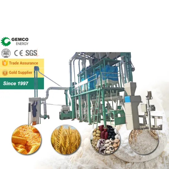 30 Ton per Day Automatic Maize Milling Plant