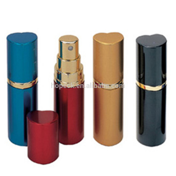 5ml round heart shaped plastic perfume bottle with pump