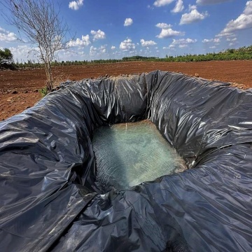 HDPE Geomembrane liners สำหรับหลุมฝังกลบการขุดและบ่อ