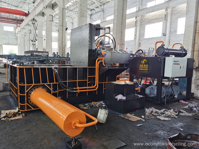 Automatic Hydraulic Metal Baler For Scrap Recycling