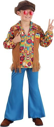 Kid's Hippie Costume for Party Carnival day