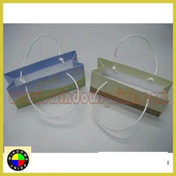 Custom designed paper chocolate gift bag