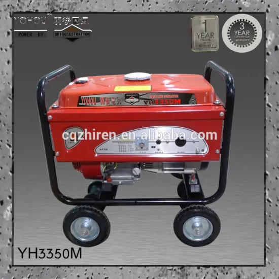 1 phase gasoline 3 kw house electrical generators