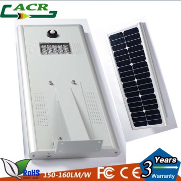 2500lm integrated solar led street light durable for 5 years