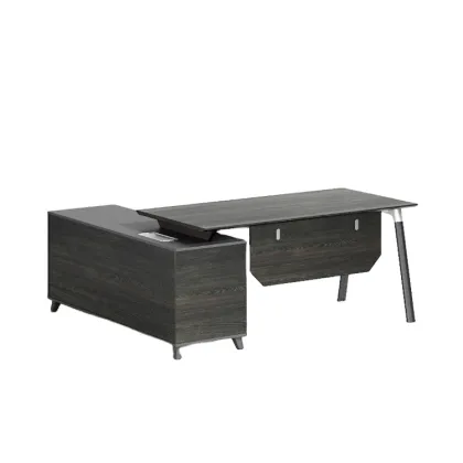 Industrial L Shape Office Desk: New Design Corner Computer Desk