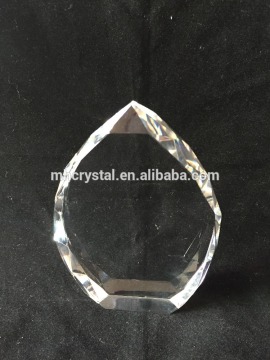 Blank crystal teardrop trophy MH-J0752