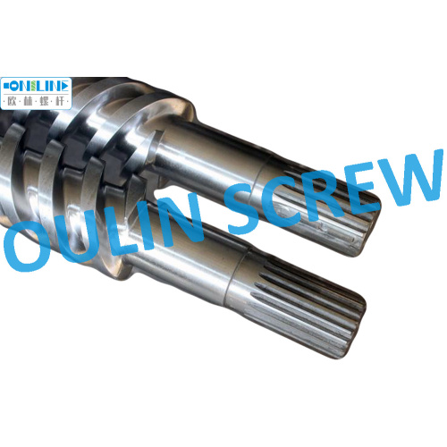 Kabra 90-22 Twin Parallel Screw and Barrel for PVC Extrusion