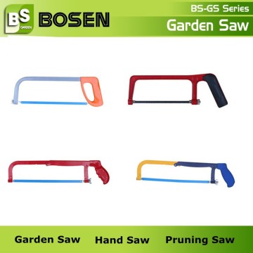 Professional Garden Hand Hacksaw with Plastic or Wooden Handle
