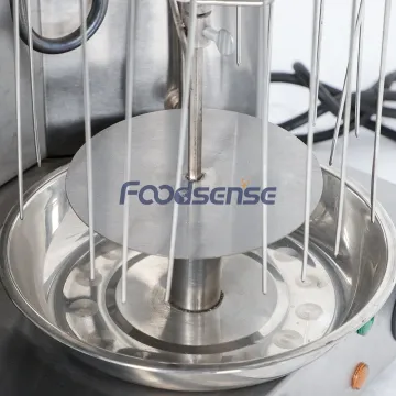 Commercial Full Automatic Electric Electric Toaster Chicken Doner Kebab Stainless Steel Shawarma Machine