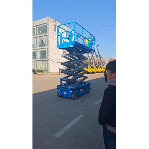 Прочный ножничный подъемник для эффективной погрузочно-разгрузочных работ