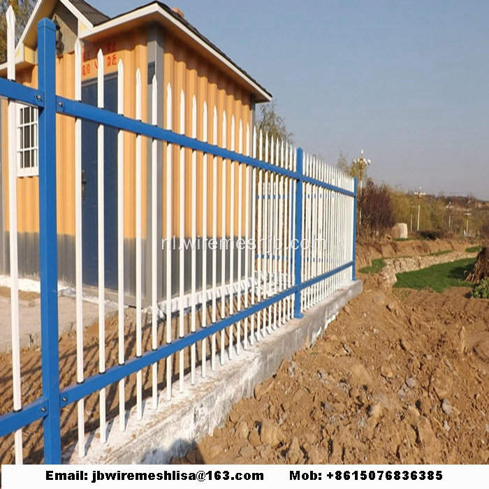 Poedercoating Veiligheid Zinc Steel Fence