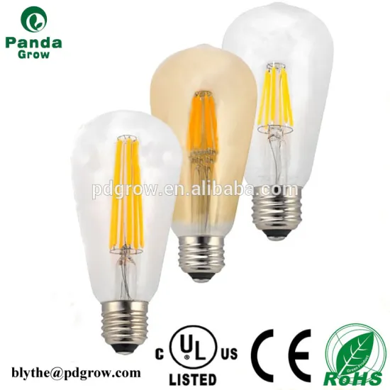 4W st64 amber Edison Filament LED Energy Saving Light Lamp Flame Bulb