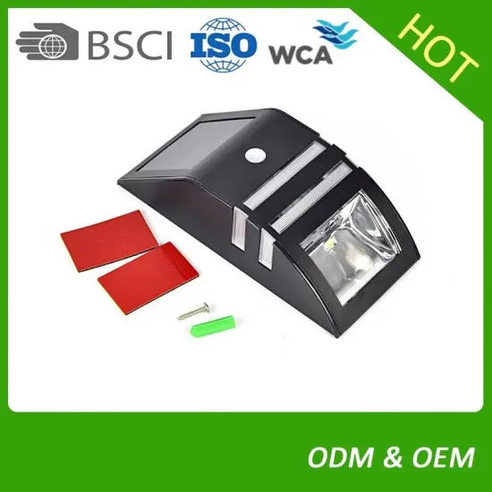 LED Outdoor Wireless Solar Energy Powered Motion Sensor Wall Lights Waterproof for Patio, Deck, Yard, Garden, Driveway