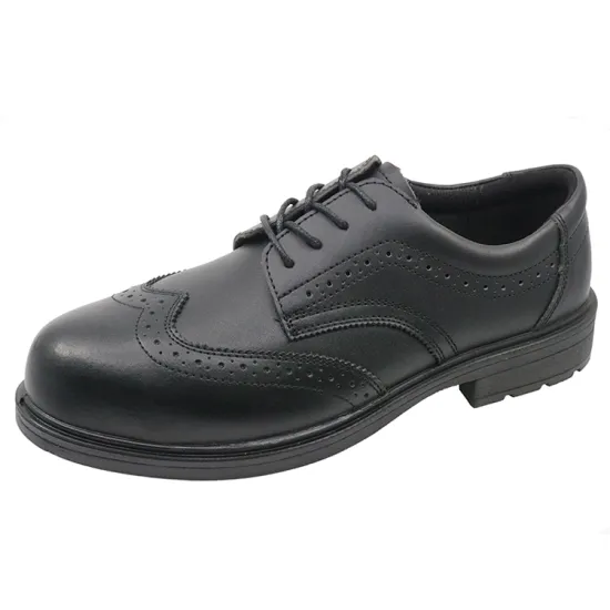 Fashionable composite toe executive safety shoes