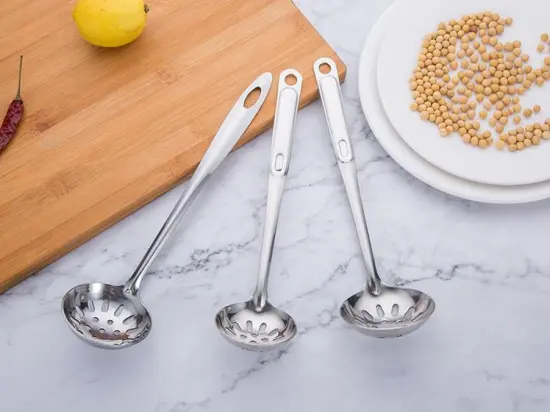Slotted Spoon Stainless Steel Kitchen Utensils