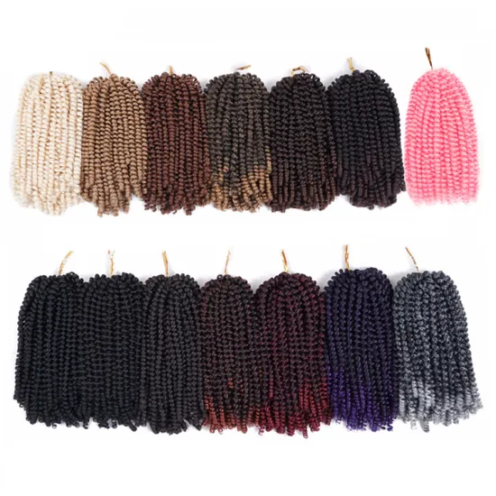 Long spring twist wholesale Beyond beauty spring braids ombre curly pre twisted colored fluffed Spring Twist Hair