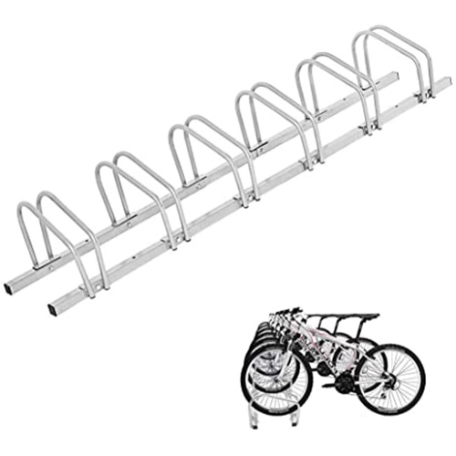 Supporto di stoccaggio regolabile per parcheggio a pavimento per biciclette