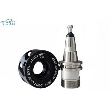 Stainless Vacuum Dust Collection Nut for CNC