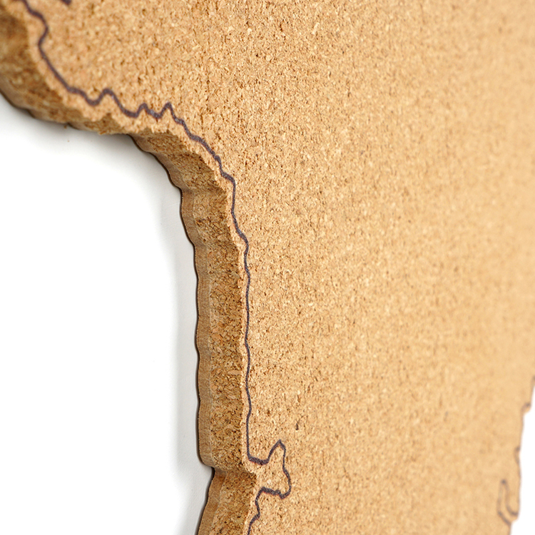 Fashion cork Wall Decoration Map