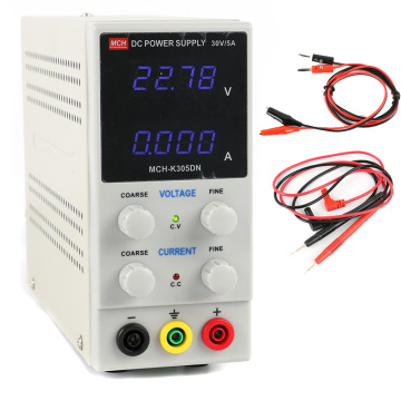 MCH K305DN K3010DN Mini Digital Laboratory Adjustable Regulated Switching DC Power Supply 30V 5A 10A For Current Voltage Test