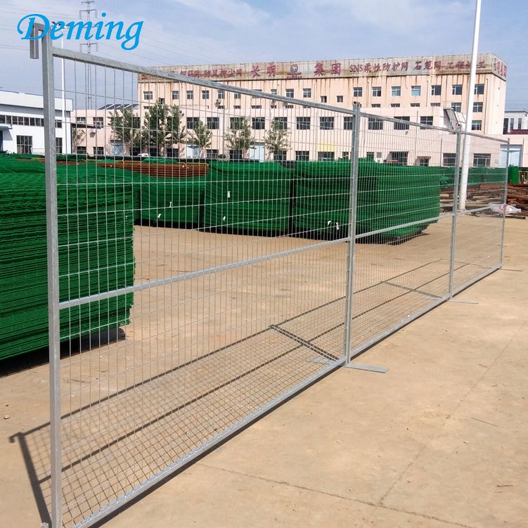 Canada Standard Galvanised Construction Temporary Fence