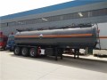 8000 liter 3 assen HCl-transportaanhangwagens