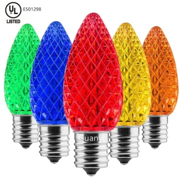 UL Commercial Grade Dimmable LED C9 Christmas Lights Bulb