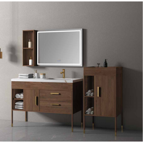 Luxurious aluminum bathroom mirror cabinet