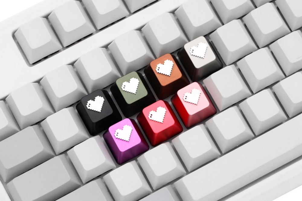 CNC custom keyboard caps