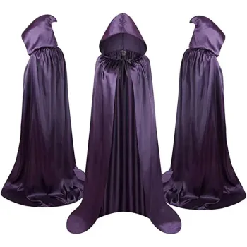 Black Halloween Cape - Witch, Demon, Vampire Costume for Kids