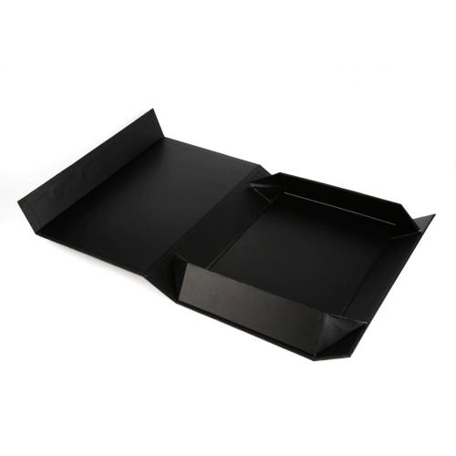 Custom paper flap magnetic folding gift box