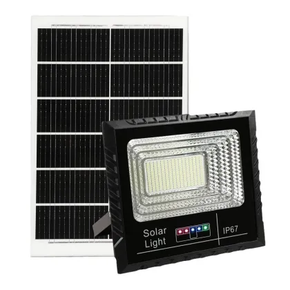 Hot Sale Southeast Asia Charging Display IP67 ABS LED Solar Flood Lights
