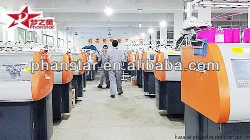 Fully computerized flat knitting machine