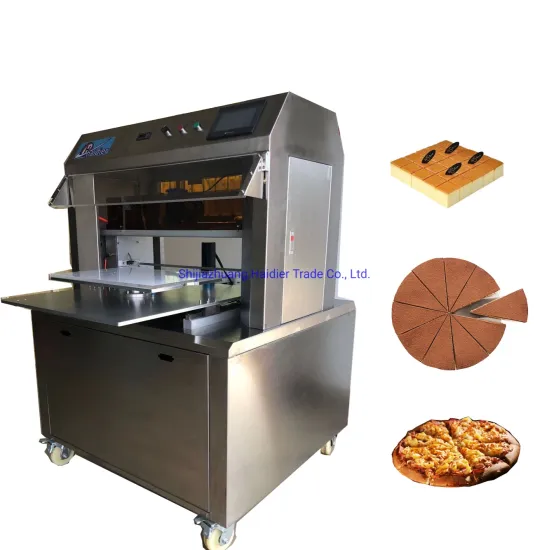 Bakery Equipment Automatic Cake/Pizza Slicing Cutter /Sponge Cake Cutter Machine