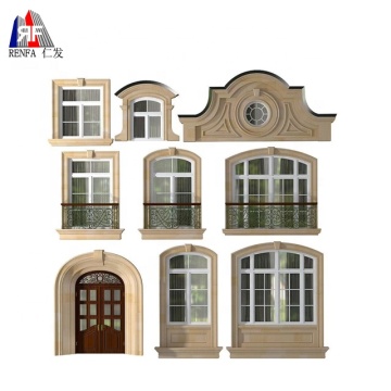 High Quality ABS Plastic Precast Window Mould for Concrete Cement