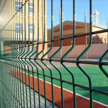 Fast Supply Speed PVC Coated Galvanized Welded 3D Bending Curved Wire Mesh Fence