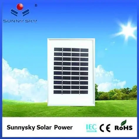 3w poly-crystalline silicon solar panel