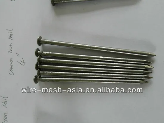 wire weld wooden pallet coil nail(manufacturer)
